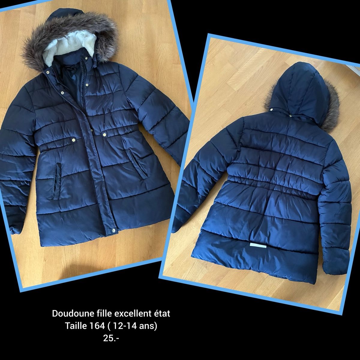 Vestes & Manteaux: Doudoune fille  – Neuf (Voir description) à Thônex par Fontanheiras