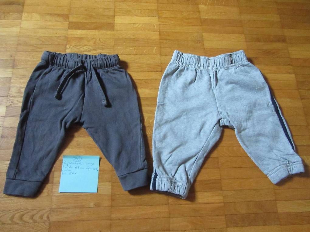 Pantalons: 2 pentalons longs taille 86 – D'occasion à Gland par bug_s7rw
