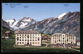 Saas-Fee, Hotel Belle Vue, Fletschhorn, 