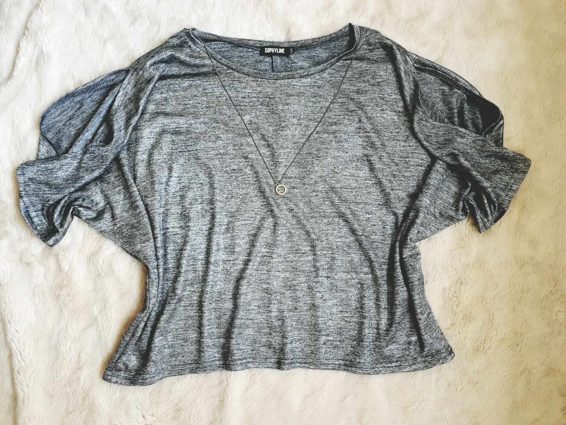 T-Shirts: SHIRT VON SOPHYLINE S ODER AUCH M ANTHRAZIT/ FIX MIT KETTE – Neu (gemäss Beschreibung) aus Elsau von the-colorful-side 5