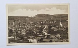 AK Degersheim Gesamtansicht beide Kirchen SG