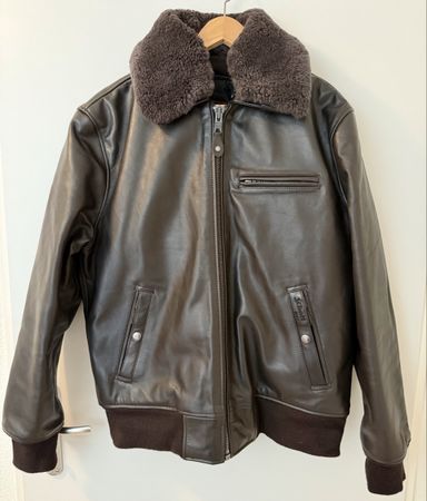 Schott NYC LC1380 Lederjacke / Fliegerjacke – Wie Neu
