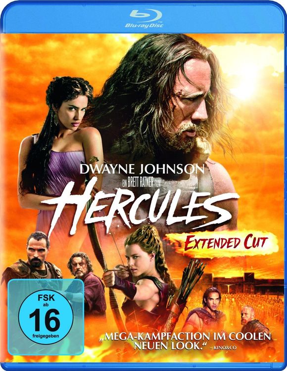 Hercules (2014) Dwayne The Rock Johnson/Extended Cut/Blu-ray (Gebraucht ...