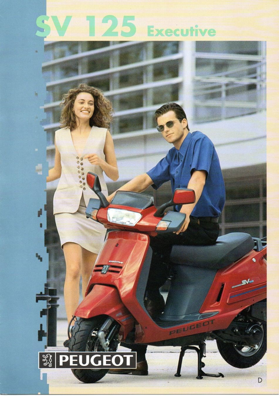 Peugeot Scooter: Peugeot SV 125 Executive Roller - Originalprospekt – Usato da Malans GR venduto da Chueche427