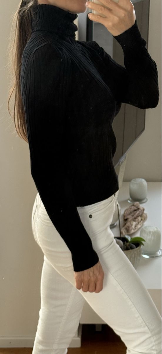 Zara Maglioni & Felpe: Pullover Strick schwarz Zara Knitt Gr. S – Usato da Stansstad venduto da InStyle8 7