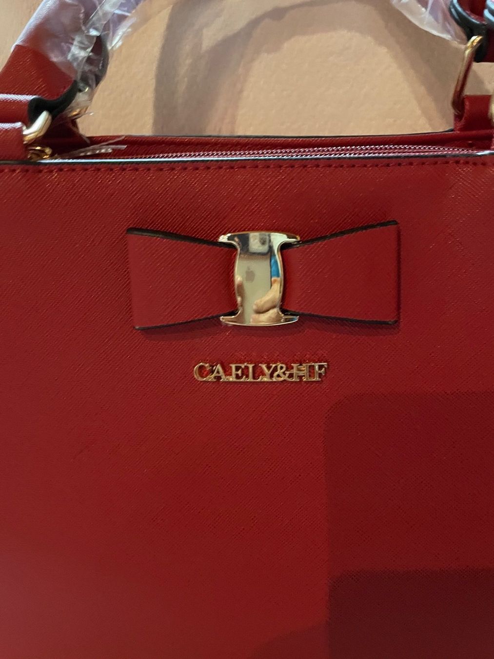 Taschen: Tasche shopper Handtasche  Rot Tasche Trolly mit fächern – Neu und originalverpackt aus Buchs SG von Billikatze5 1