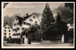 AK Wallenstadt, Hotel-Pension Hirschen