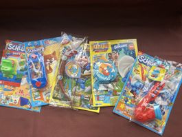 Die Schlümpfe Comic Hefte Spielzeug 5stück neuwertig