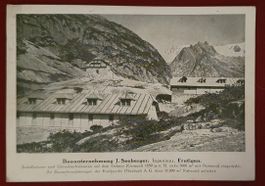 Grimselpass 1929, Werbekarte J.Seeberger Frutigen