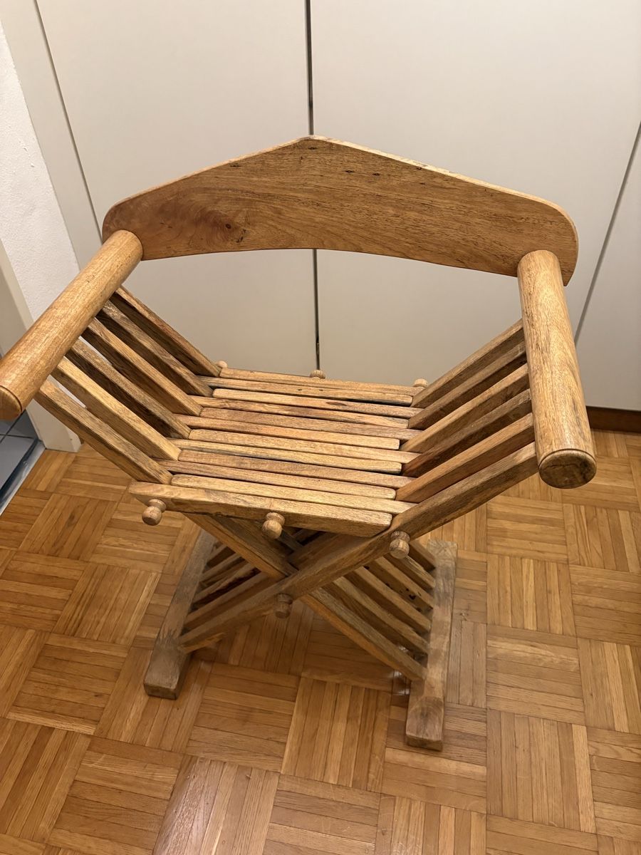 Sedie: Chaise ciseaux médiévale – Nuovo (secondo la descrizione) da Bellevue venduto da Fas05 2