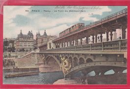 PARIS, PASSY - LE PONT DU MÉTROPOLITAIN