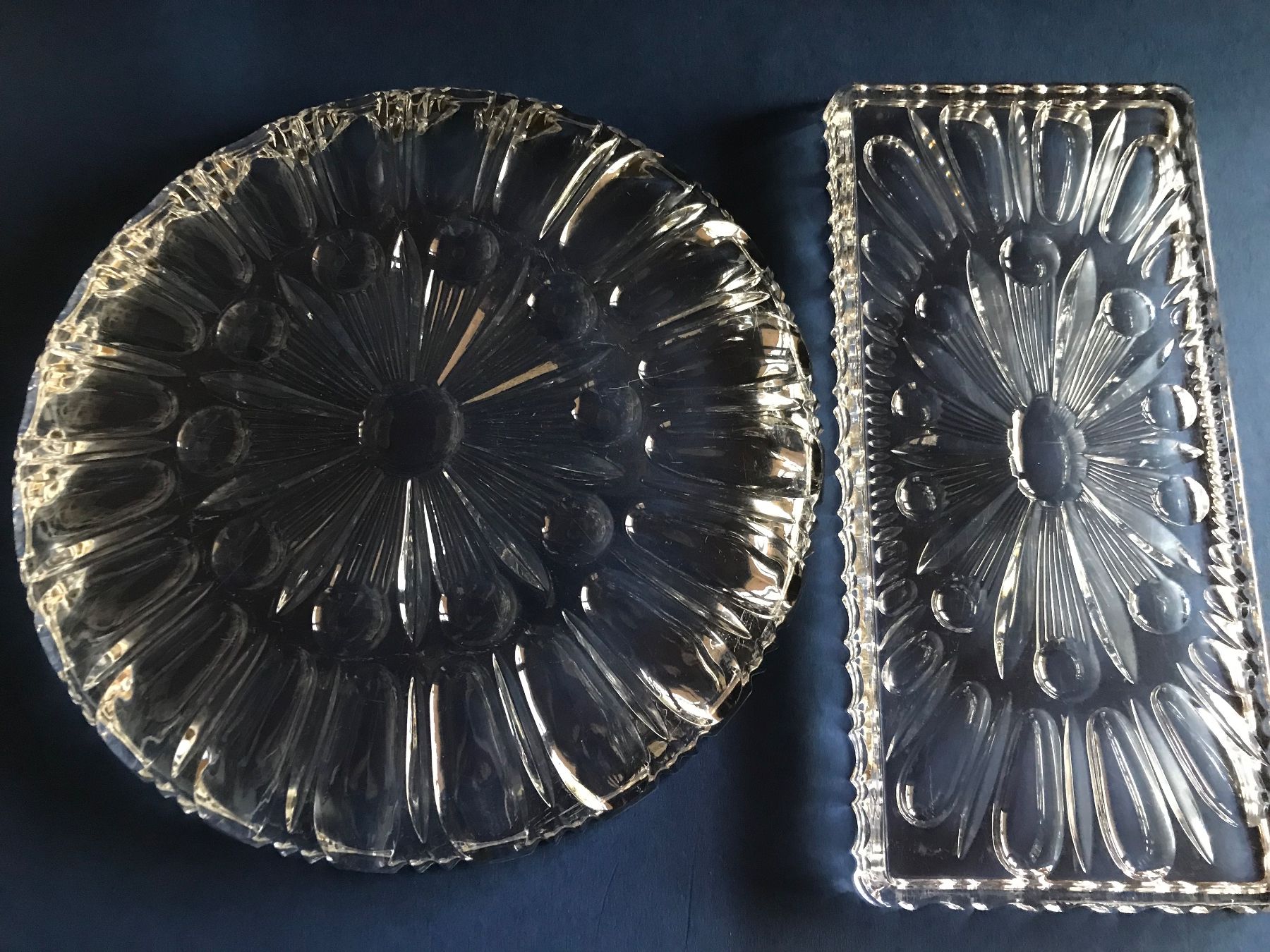 Piatti di portata: Platte Platten Glasplatte Tortenplatte Cakeplatte Geschenk – Usato da Däniken SO venduto da allerlei54 9