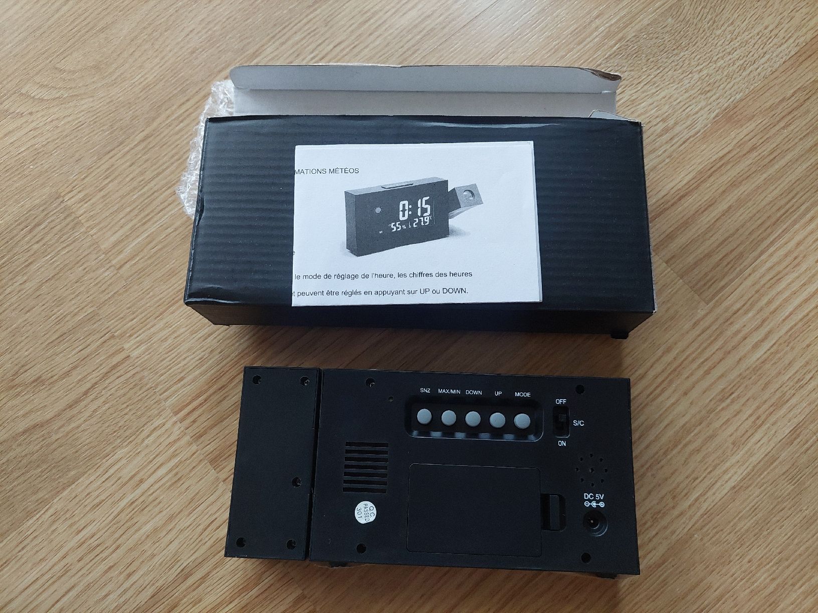 Sveglie: Projection Alarm Clock - Monaco Auto Club – Nuovo e nell'imballaggio originale da Adliswil venduto da kurin 2