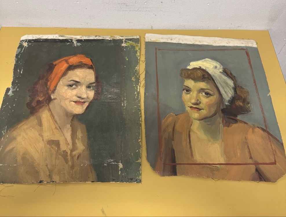 Original gemalte Bilder 2 St. Kaufen