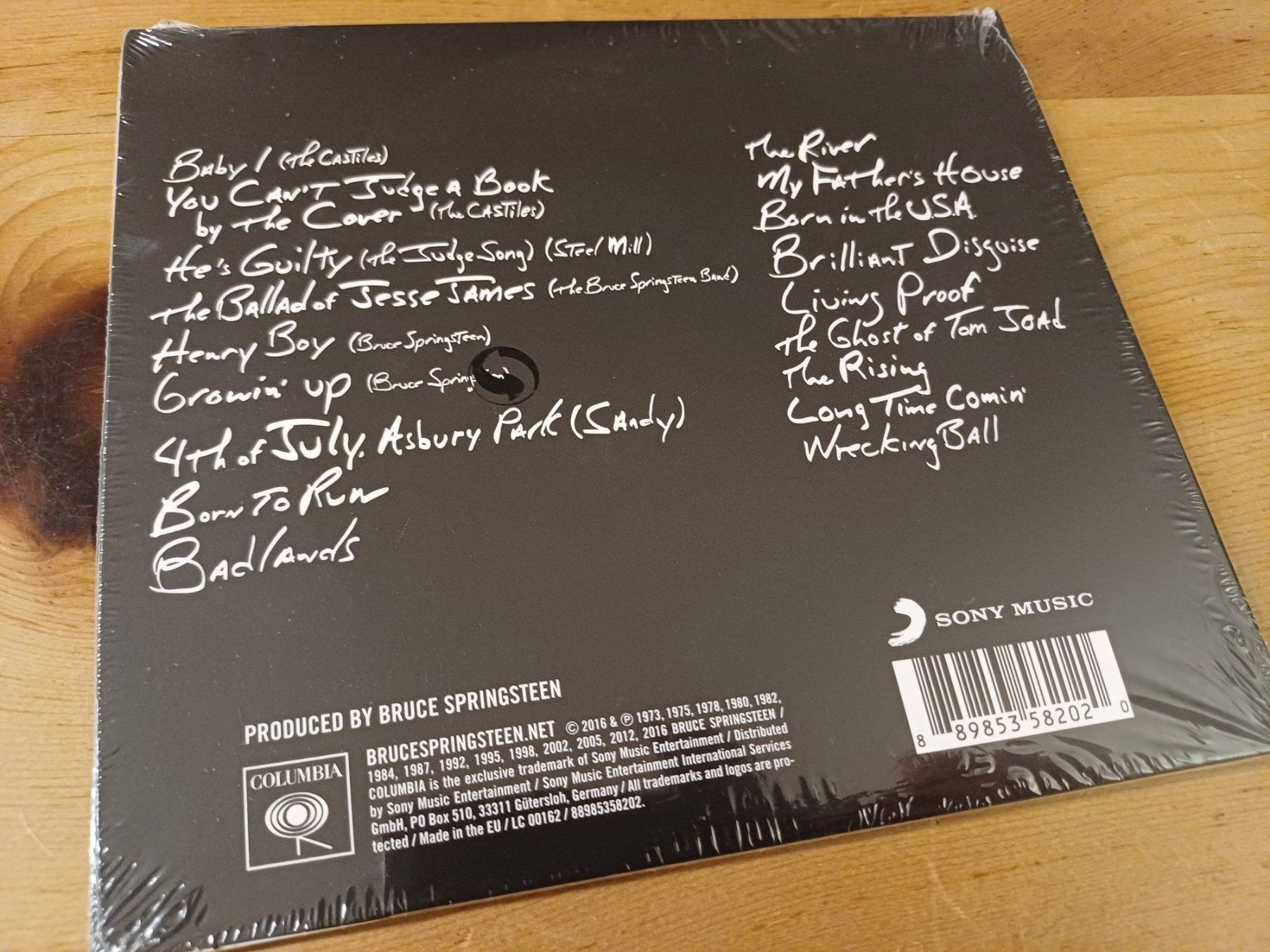 CD: Bruce Springsteen - Chapter And Verse (neu) – Nuovo e nell'imballaggio originale da Jona venduto da Rreto71 2