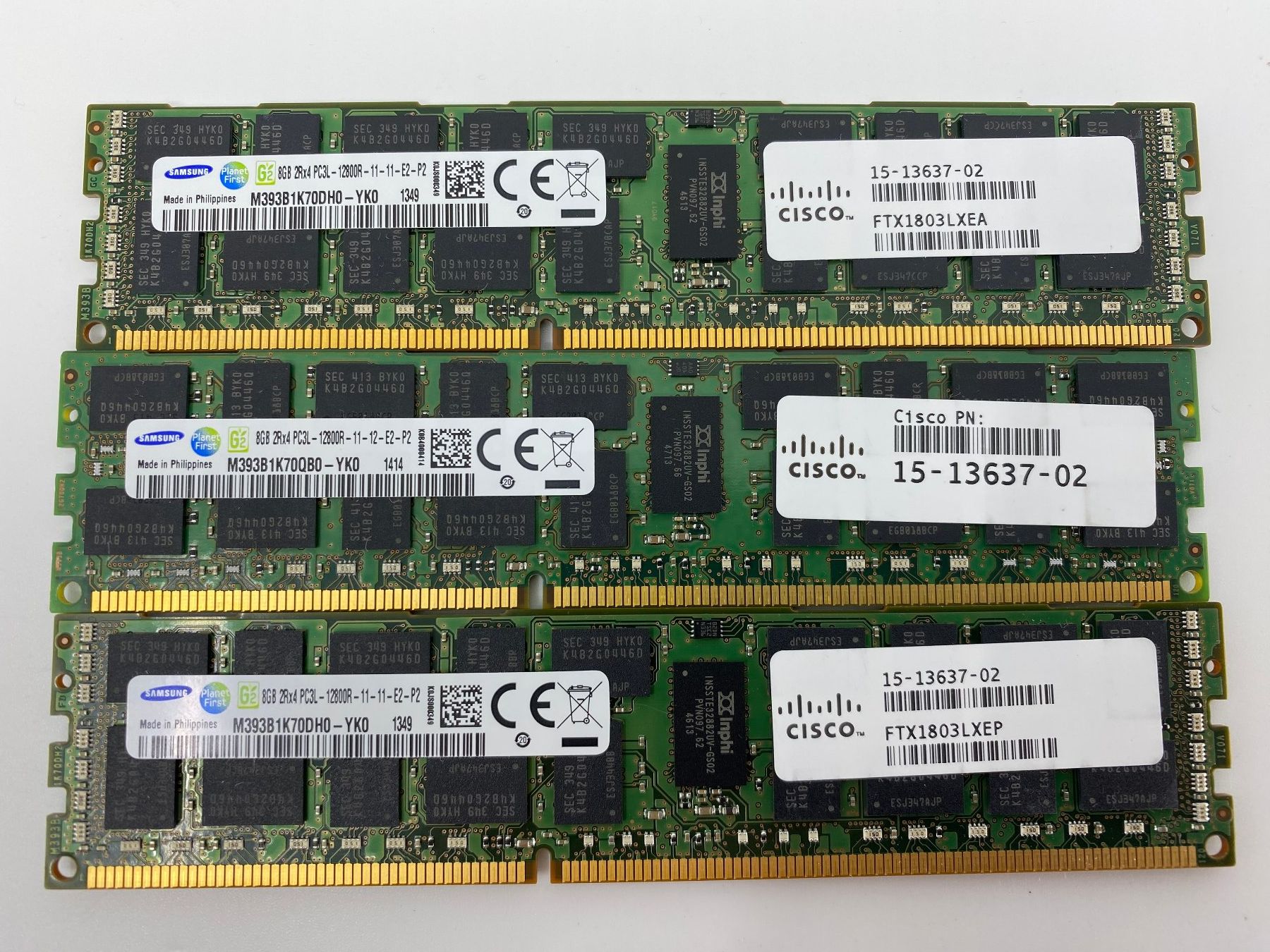 Samsung Memoria / RAM: 8GB 2Rx4 PC3L 12800R Memory – Usato da Langwiesen venduto da Restposten-24 1