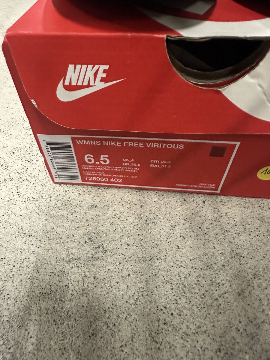 Nike Scarpe da donna: Nike Free Viritous Blau Grösse 37.5 – Usato da Niederlenz venduto da Shininglove 2