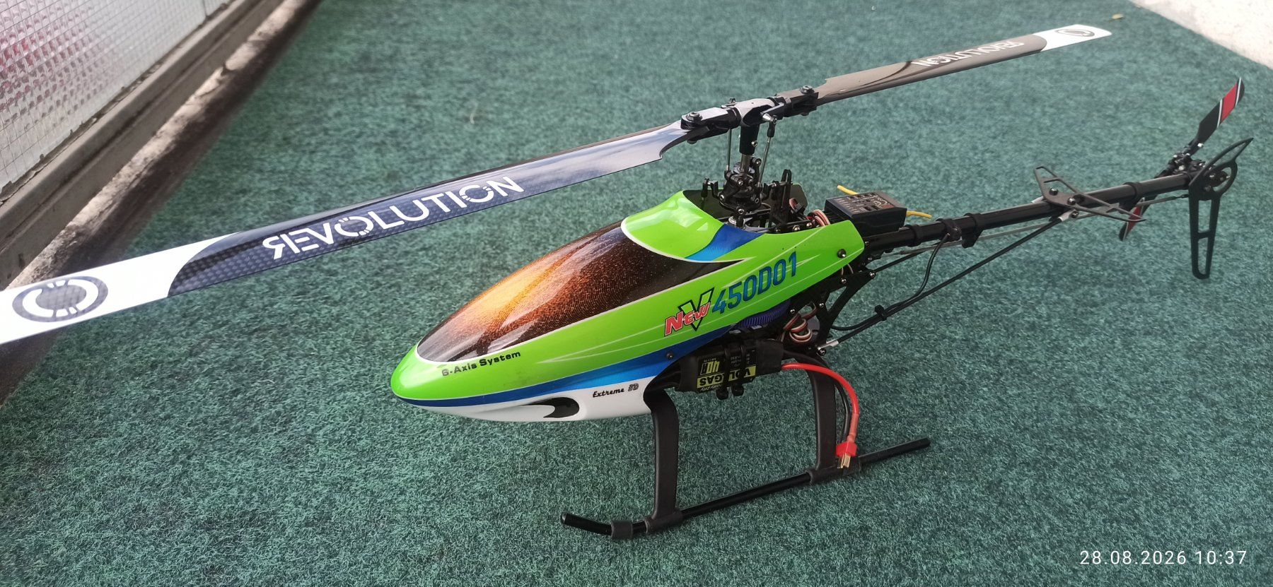 Walkera RC Kits de montage: Walkera V450D01 Flybarless CP-Heli – D'occasion à Fahrweid par smeraldo10