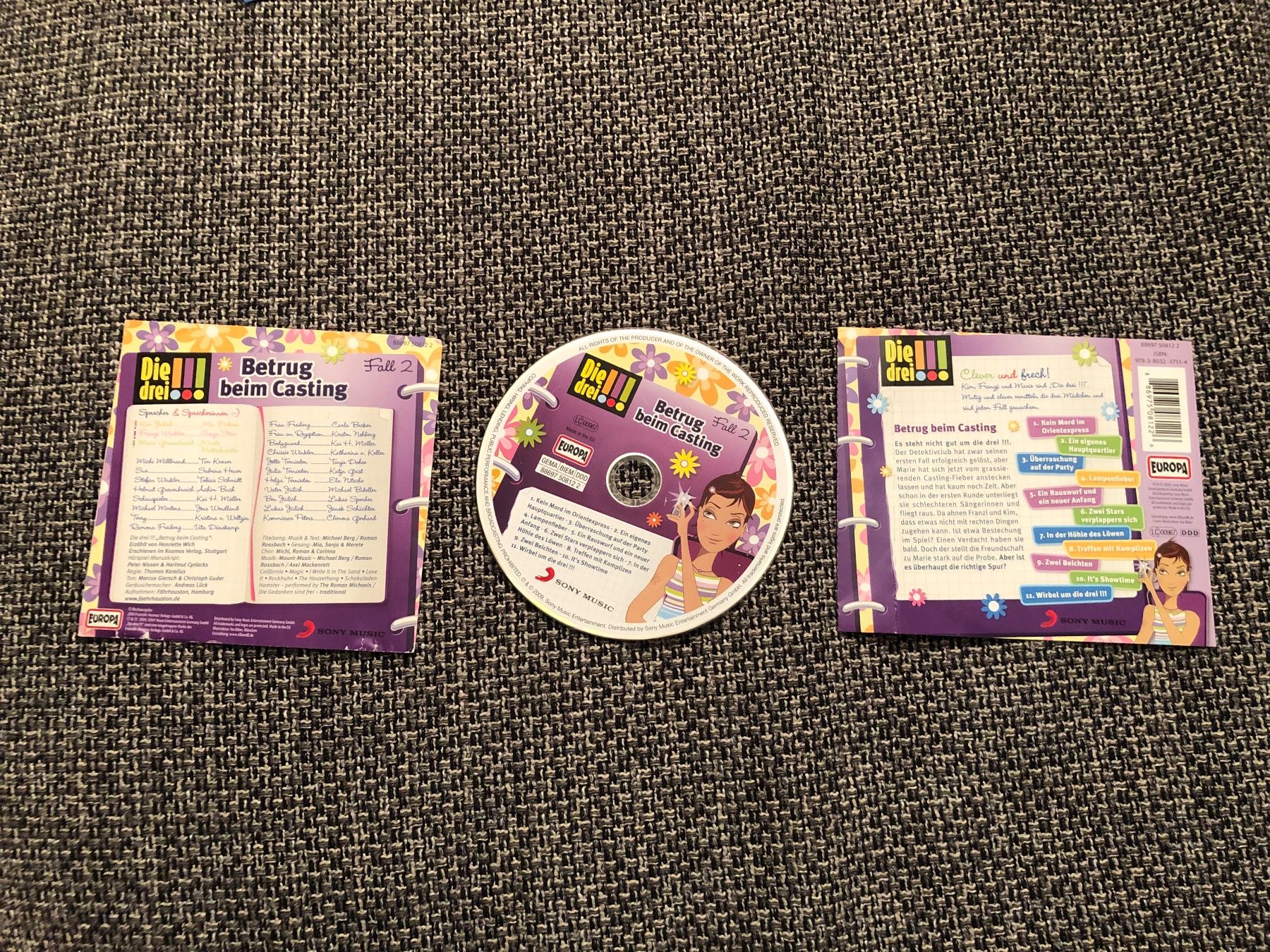 CDs: Die drei !!! CD Fall 2 - Betrug beim Casting. – Gebraucht aus Langnau am Albis von snla_scc9 1