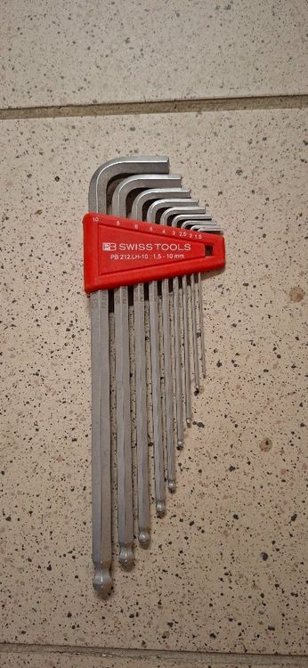 Stiftschlüssel-Satz Inbus mit Kugelkopf PB Swiss Tools 212 (Neu (gemäss ...