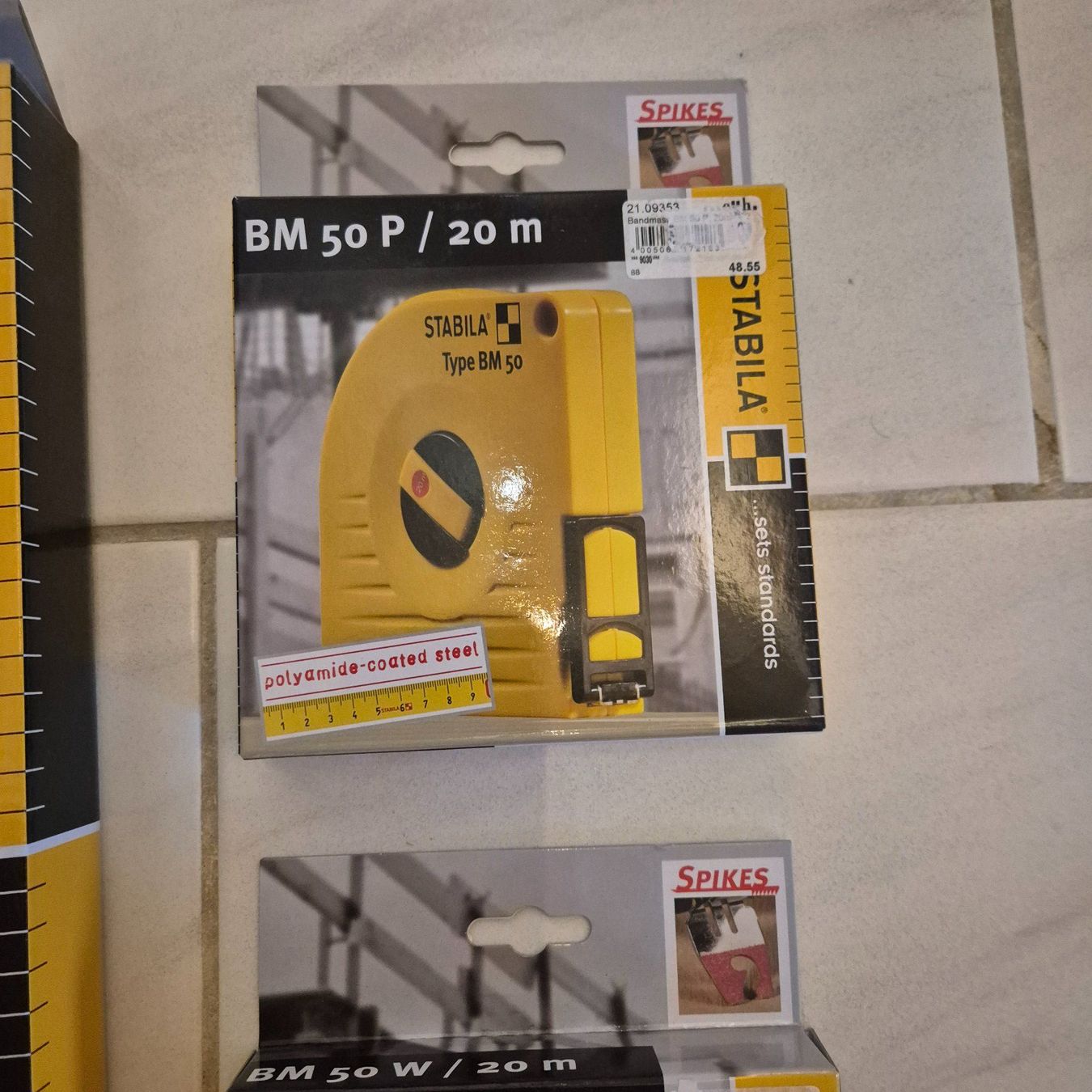 Tutti gli attrezzi: 5 Teiliges Bandmass Set STABILIA – Nuovo e nell'imballaggio originale da Arni AG venduto da kurtrmeier 5