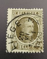 Belgien alte briefmarke