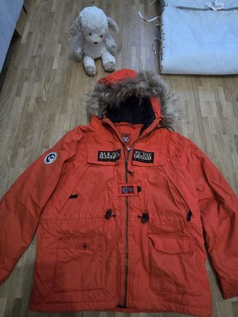 Veste Napapijri orange taille 14 ans (XS adulte)