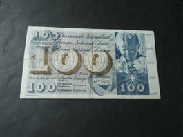 Schweiz 1970, 100 Franken
