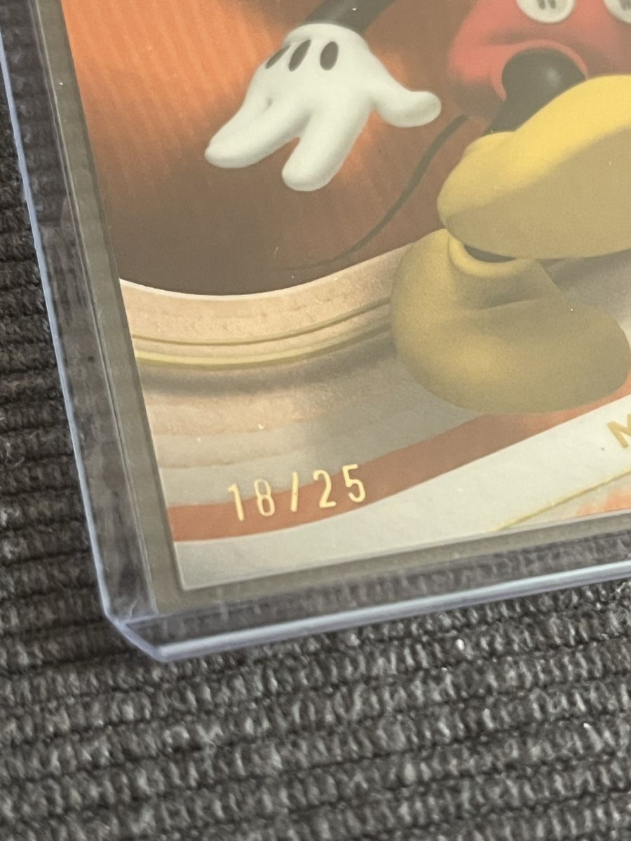 Topps Carte collezionabili: Topps Chrom Disney Mickey Mouse /25 Orange – Nuovo e nell'imballaggio originale da Affoltern am Albis venduto da berlin69 1