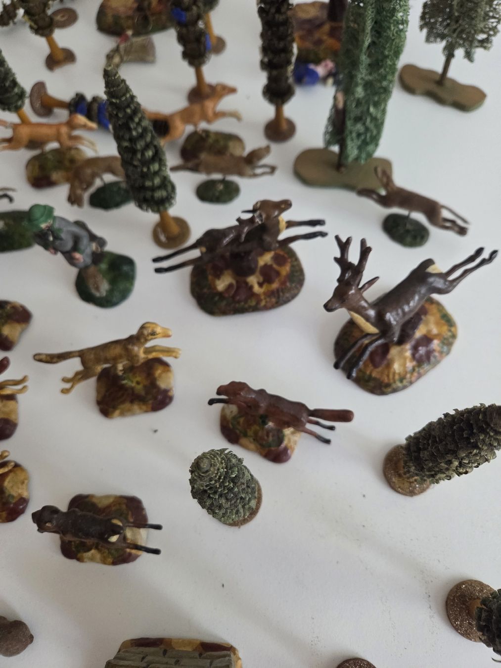 Alle Dekorationen: Miniatur "Jagd" Konvolut Deko – Defekt aus Münchenstein von Piccolo013 3