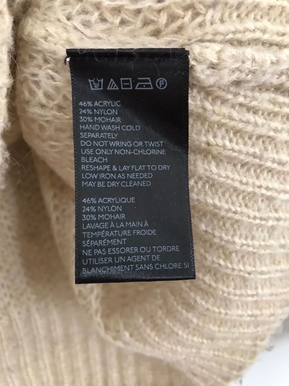 Maglioni & Felpe: BDG Strickpulli beige grobmaschig (M) – Usato da Zürich venduto da lanouvelle 3
