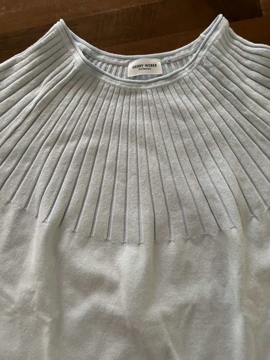 Gerry Weber Maglioni & Felpe: Gerry Weber Feinstrick Pullover Hellblau Pastell – Usato da Balsthal venduto da LaLiLu77 2