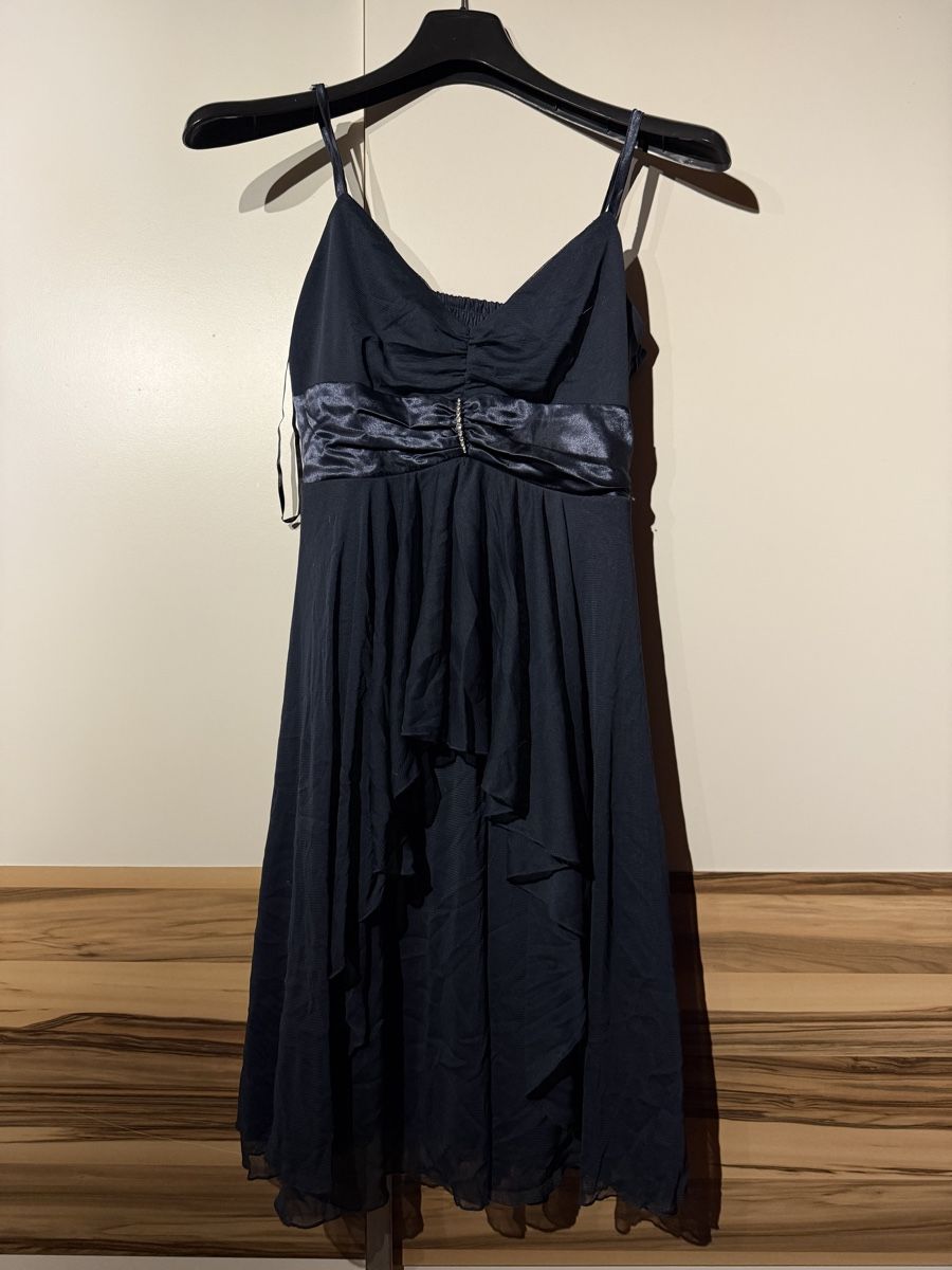 Vestiti: Kleid Gr. 38 blau Knielang – Usato da Affoltern BE venduto da nara14 1