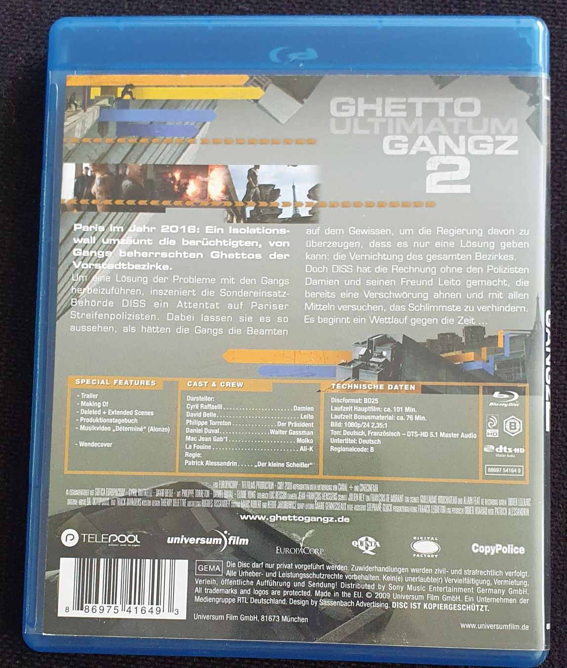 Tutti i DVDs: Ghetto Ultimatum Gangz 2 – Usato da Langenthal venduto da SecondChanceShop 1