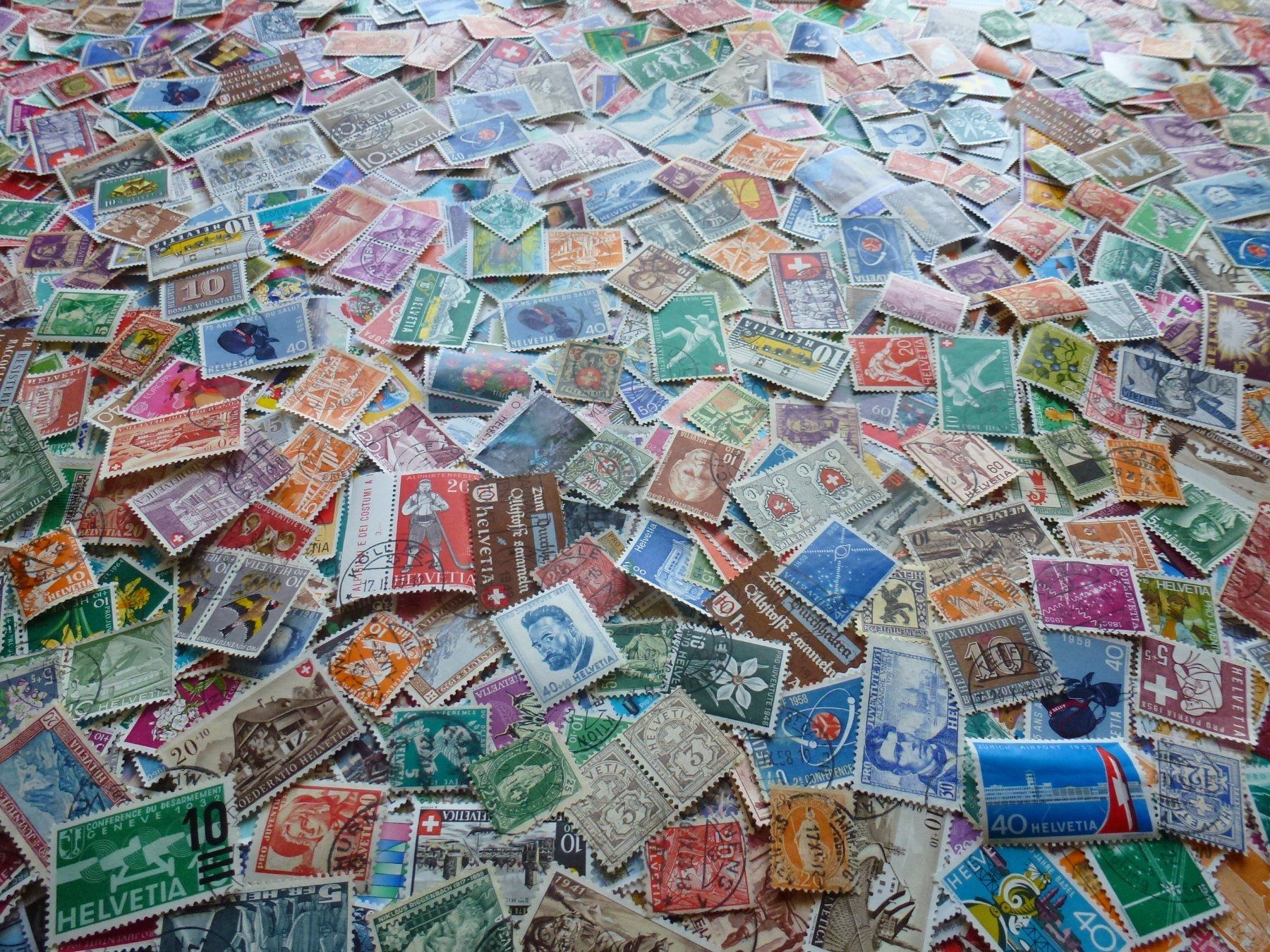 Alle Briefmarken: ++X-Tausend Briefmarken Schweiz ab Strubel – Gebraucht aus Walkringen von Casablanca777 1