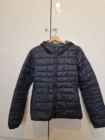 Only Übergangsjacke mit Kapuze, Blau, Grösse M