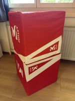 Millet Sitzwürfel Hocker rot/weiss 2 Stk. für Outdoor & Spor