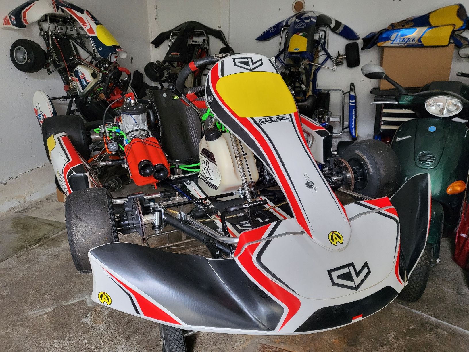Go-Kart: Kart Charles Leclerc kz – Usato da Wallisellen venduto da Catanese-Racing74