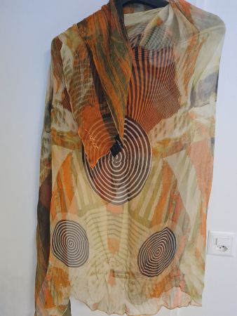 FOULARD SEIDE JET SET TUCH HALSTUCH