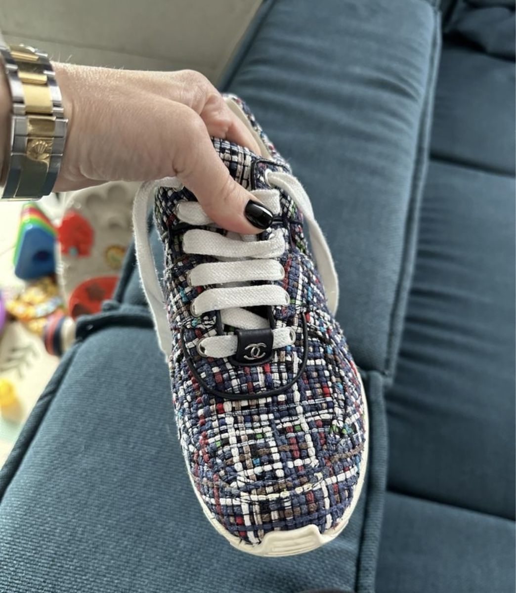 Chanel Scarpe da donna: Schuhe Chanel, sneakers – Nuovo (secondo la descrizione) da Zell LU venduto da AliAli24 1