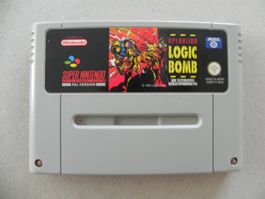 Super Nintendo SNES Kult Action Game Operation Logic Bomb