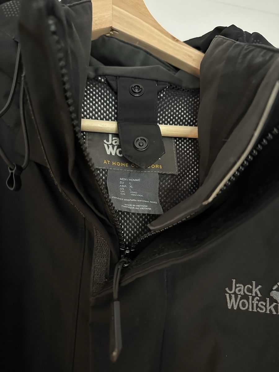Jack Wolfskin Giacche: Jack Wolfskin Regenjacke, Grösse L  – Usato da Bern venduto da david.111 2