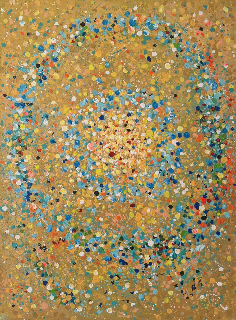 Tableaux: Goldener Ruhepol – Neuf avec emballage d'origine à Heimberg par CBalmerArt