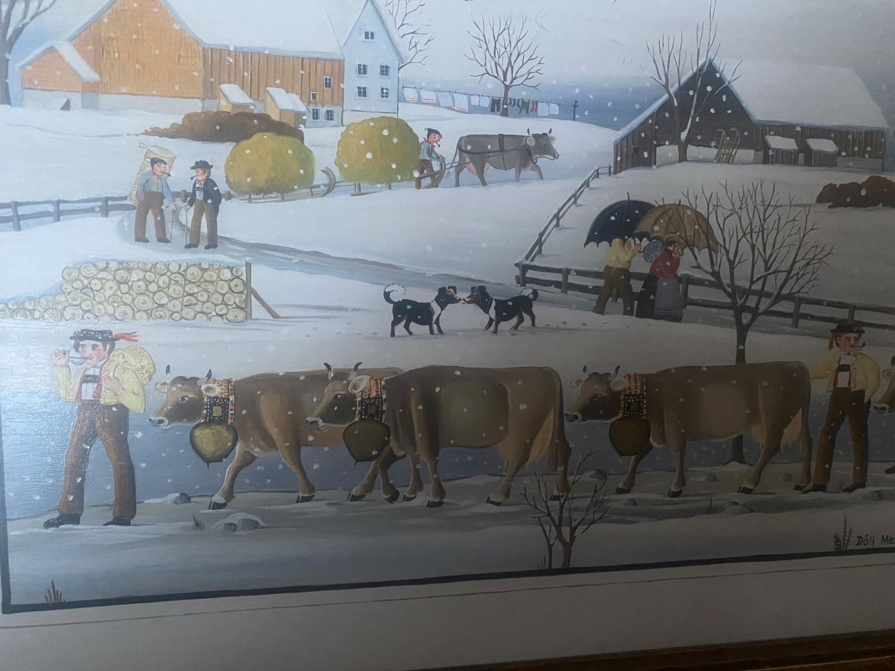 Dipinti: Appenzeller Winterbild – Usato da Eichberg venduto da Peter0231 5