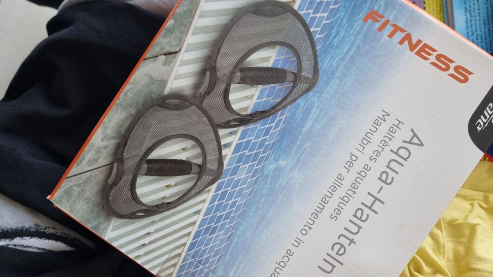 2er Set Wasser Kurzhanteln - Aqua Hanteln Aus Schaumstoff Für Wasser Fitness