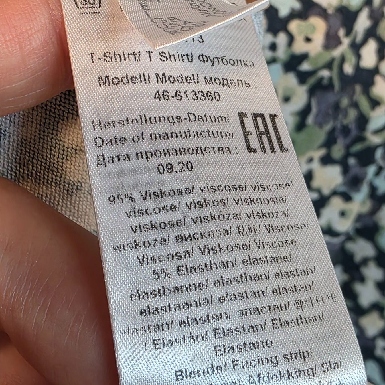 Rabe Camicette: RABE Bluse Viskose Stretch Strass Floral Gr. 46 – Usato da Wald ZH venduto da CapLux 4