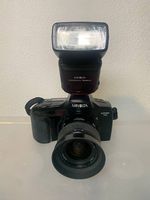 Minolta Dynax 7xi  2 Objektive, Blitz & Zubehör