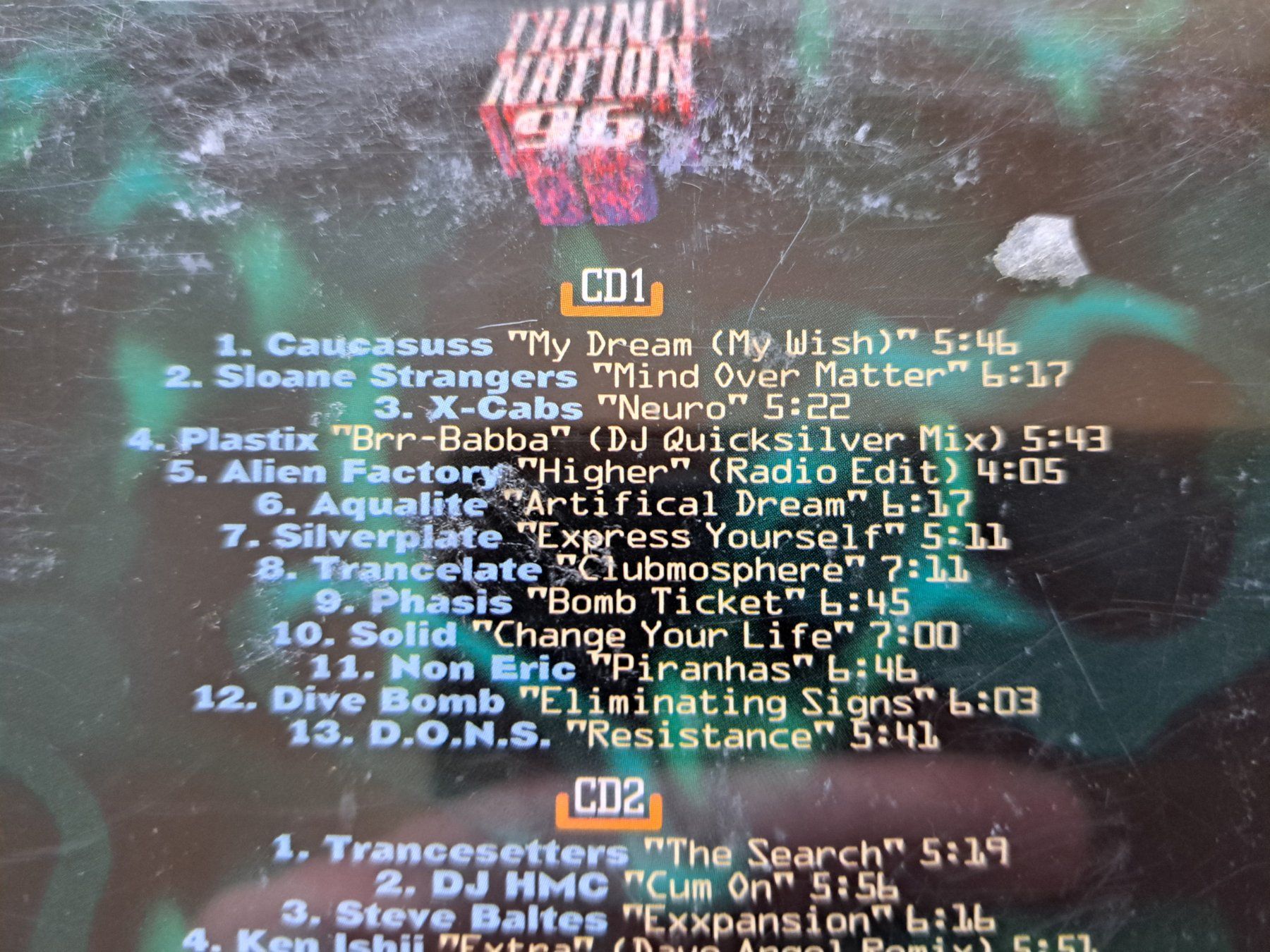 CDs: Cds Trance Nation 96 – Gebraucht aus Pully von bro_n52j 2