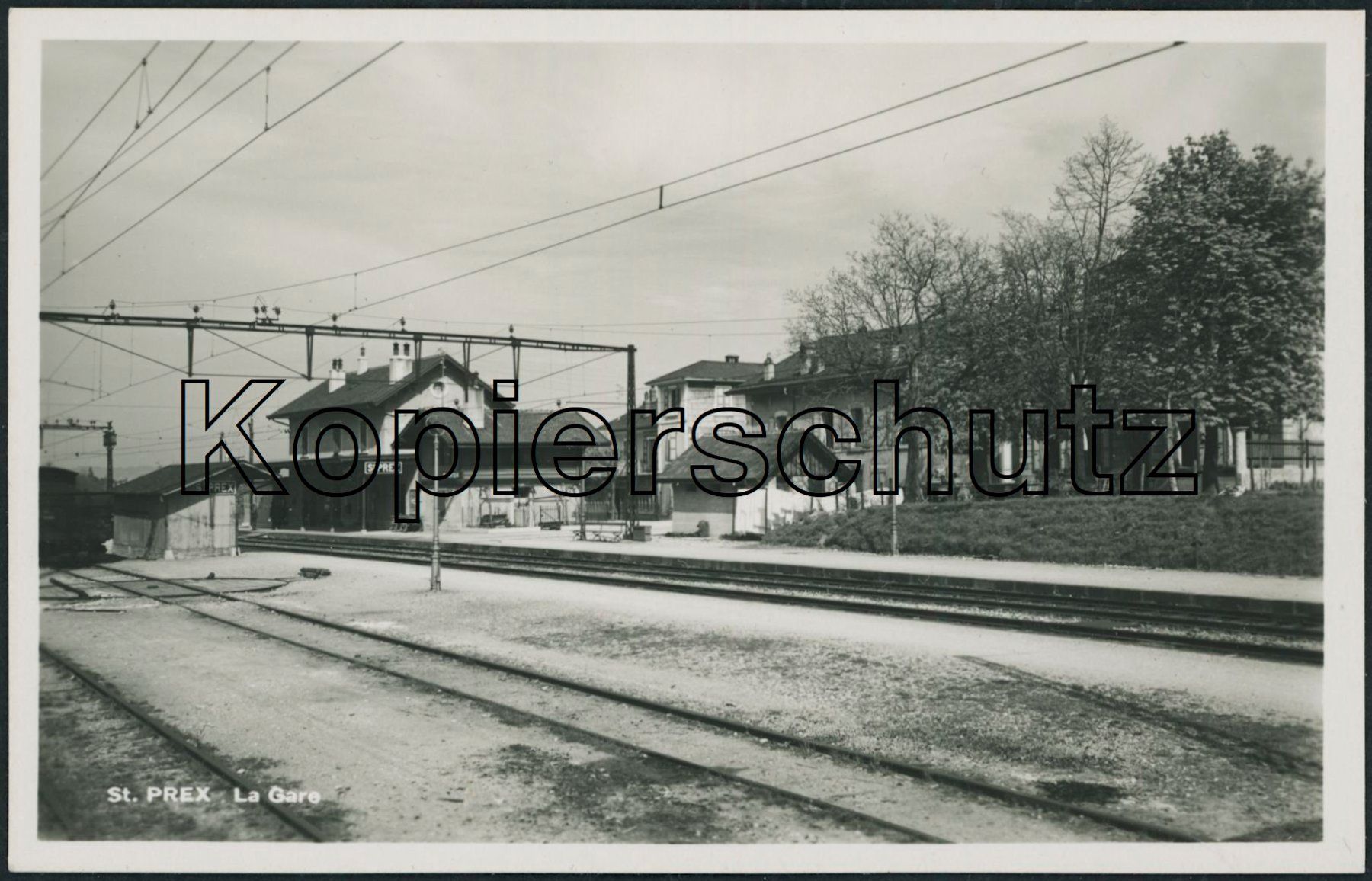 Ansichtskarten: VD St. Prex - Bahnhof - Bahn – Neu (gemäss Beschreibung) aus Schindellegi von leecollect