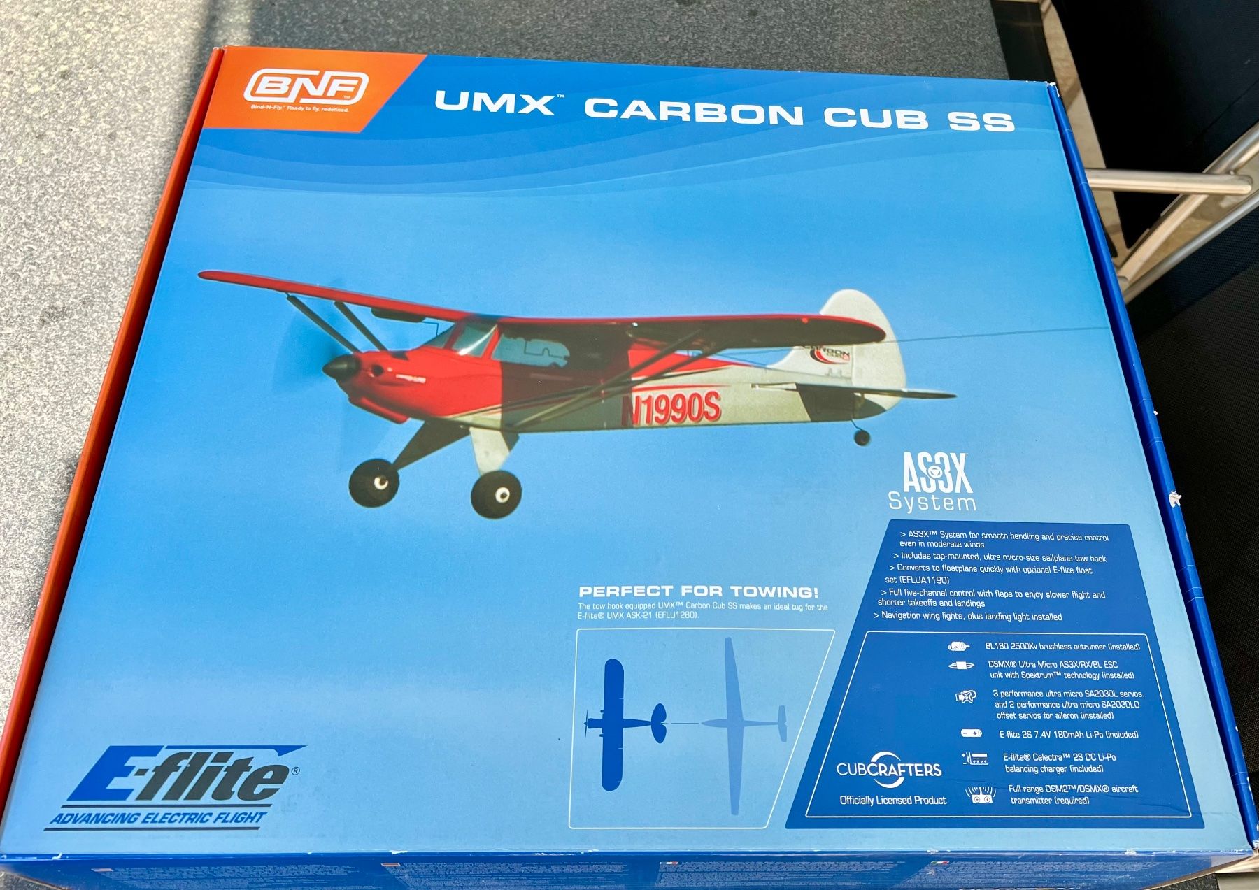 E-Flite RC Modellbau: E-Flite UMX Carbon Cub SS – Neu und originalverpackt aus Spiez von